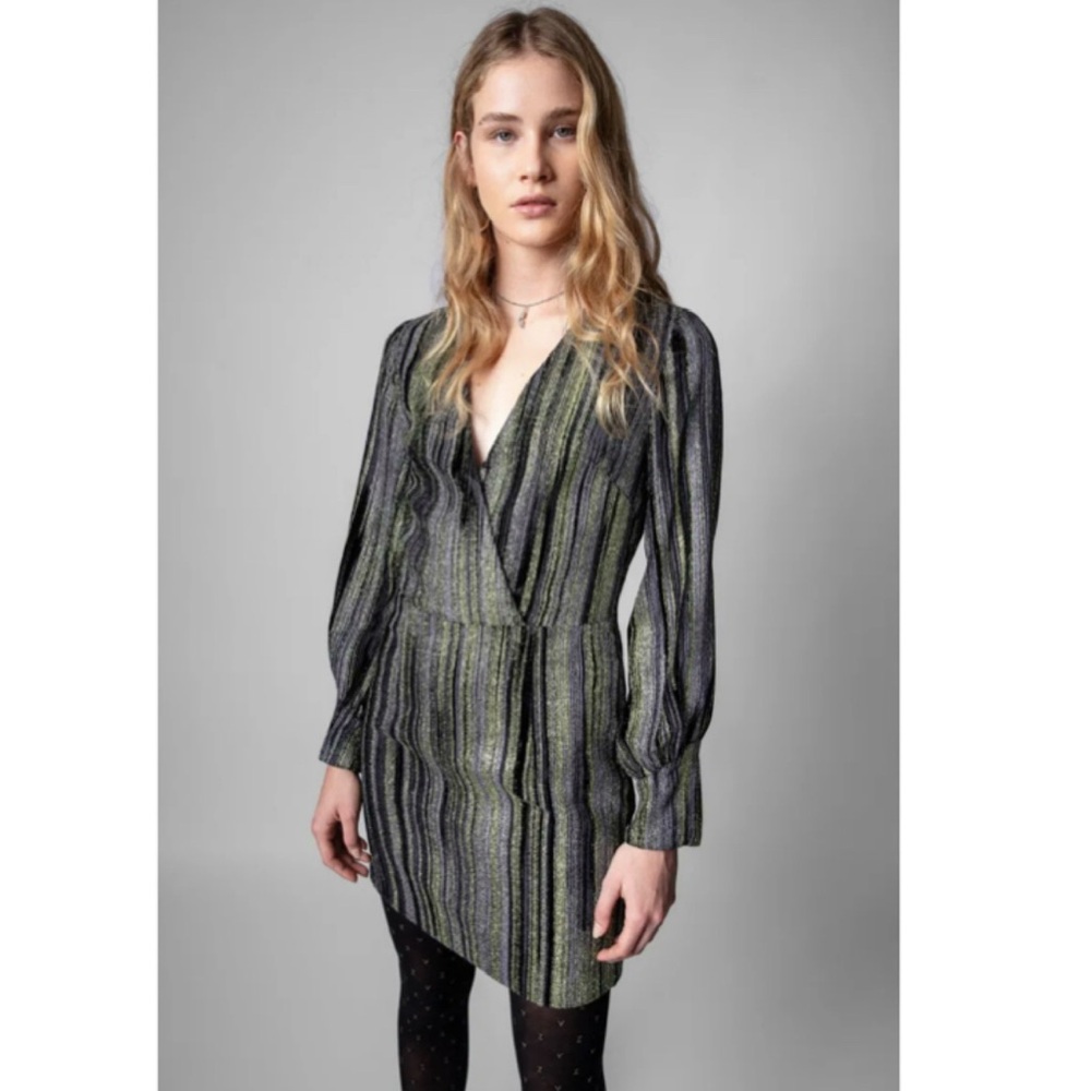 NEW! Zadig and Voltaire «Rain Glitter» dress✨ - Picture 4 of 10